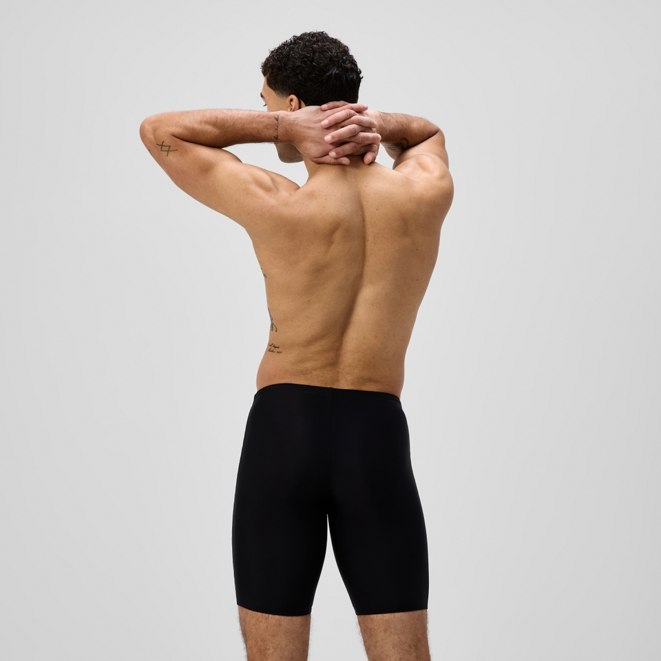 Men's Medley Logo Jammer Black/Green