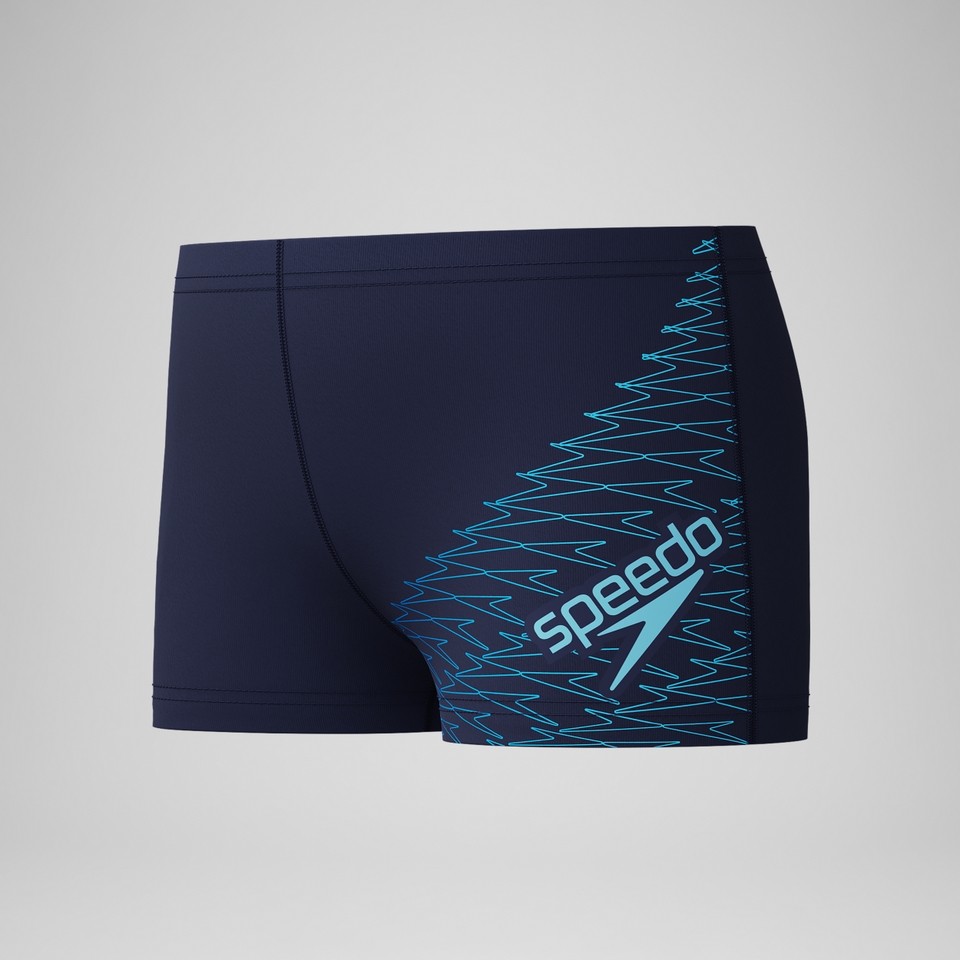 Boys Medley Logo Aquashort Navy/Blue