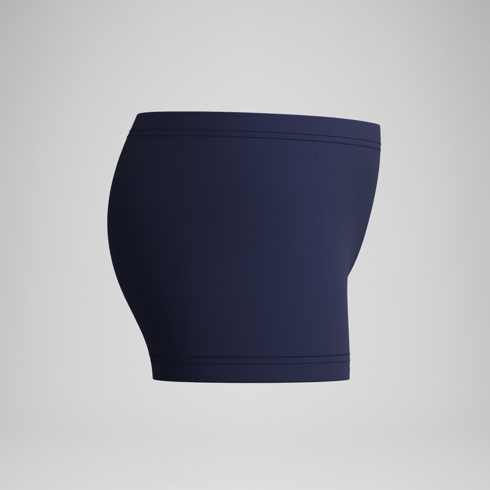 Boys Plastisol Placement Aquashort Navy/Blue