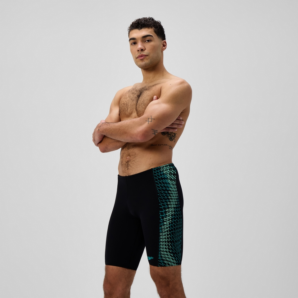 Jammer Homme Endurance+ MAX Tech Panel noir/turquoise