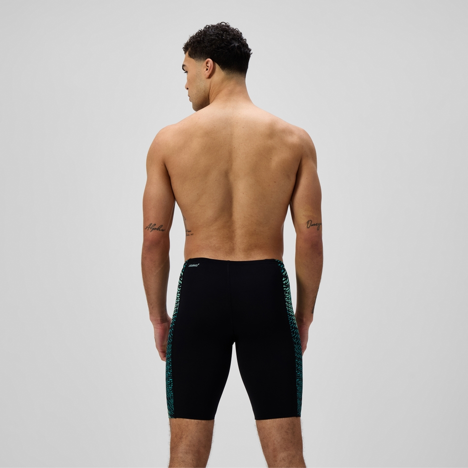 Men's Endurance+ MAX Tech Panel Jammer Black/Turquoise
