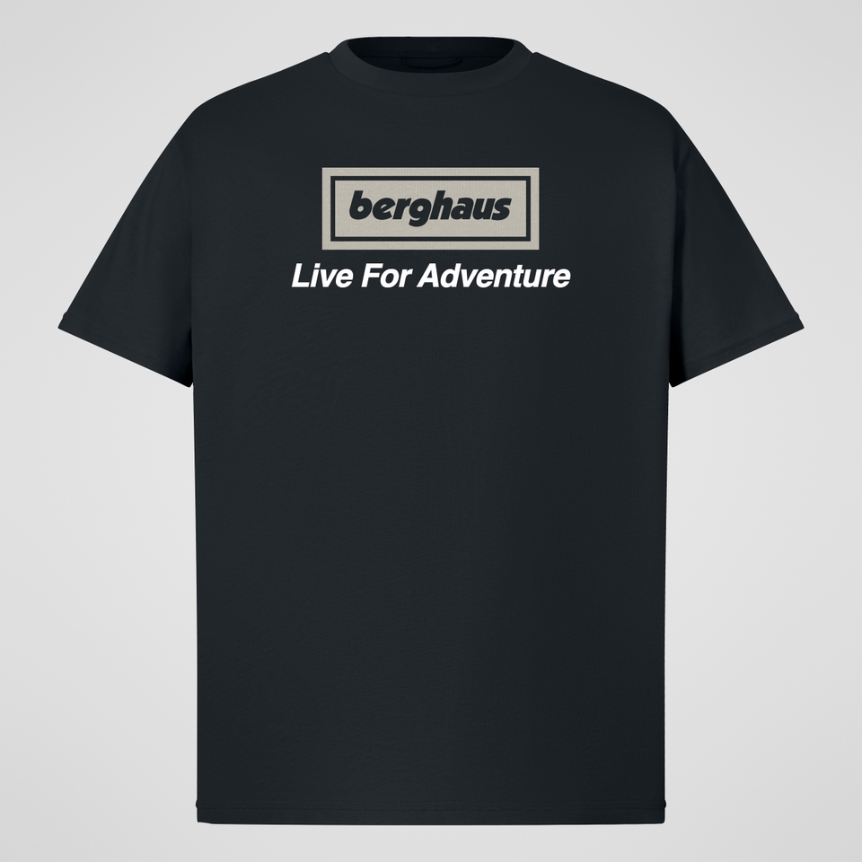 Unisex Adventure Tour Tee - Black