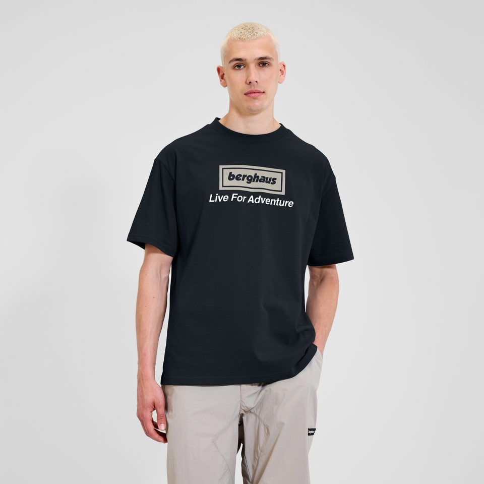 Unisex Adventure Tour Tee - Black