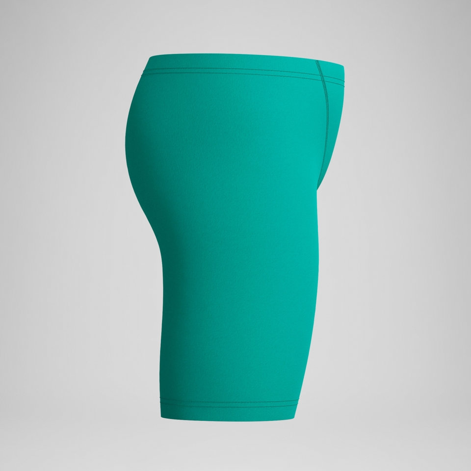 Jungen Schwimmhose mit Allover-Print Türkis