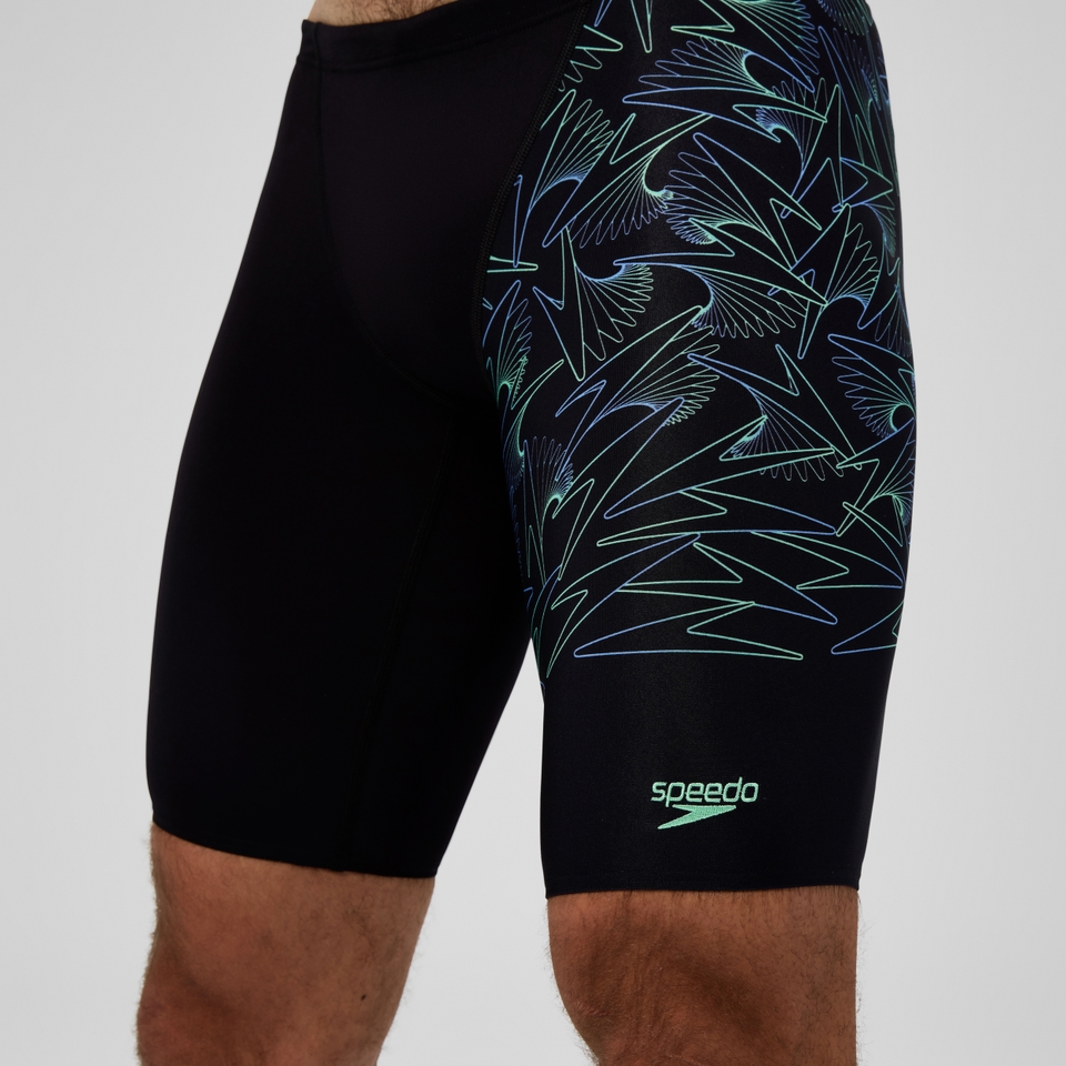 Men's Hyperboom Splice Jammer Black/Green