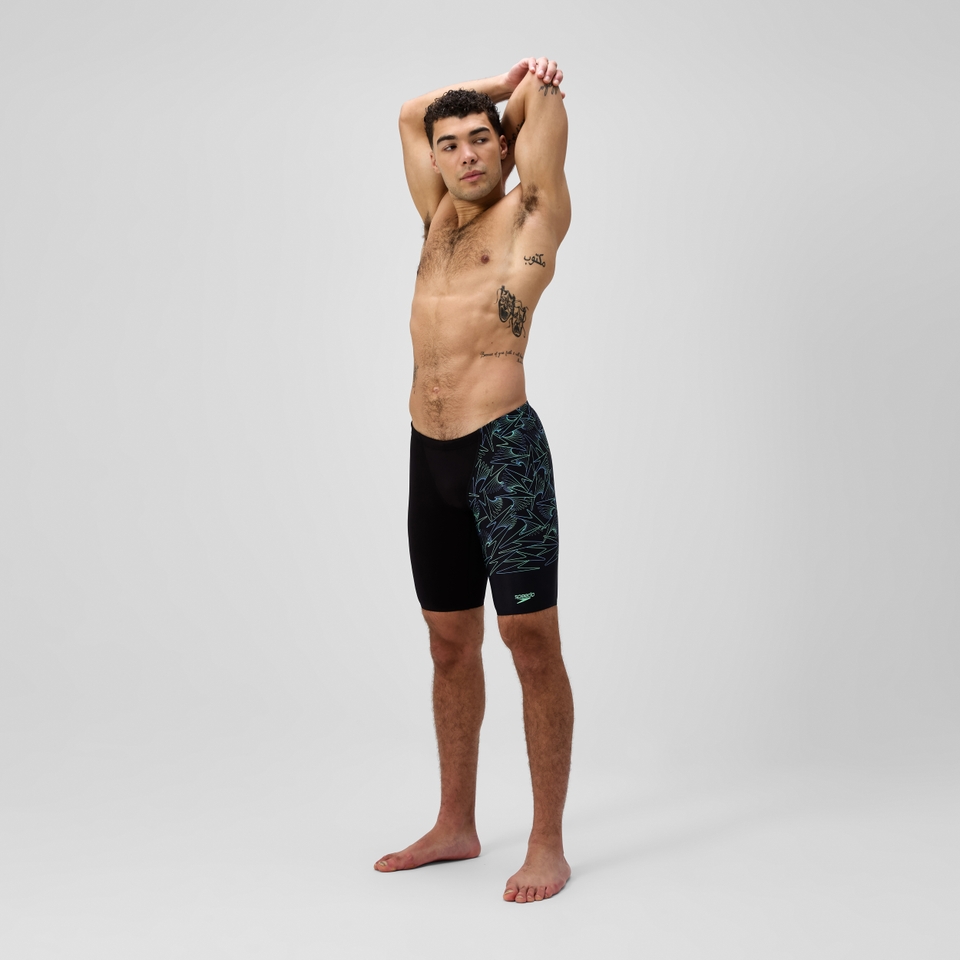 Men's Hyperboom Splice Jammer Black/Green