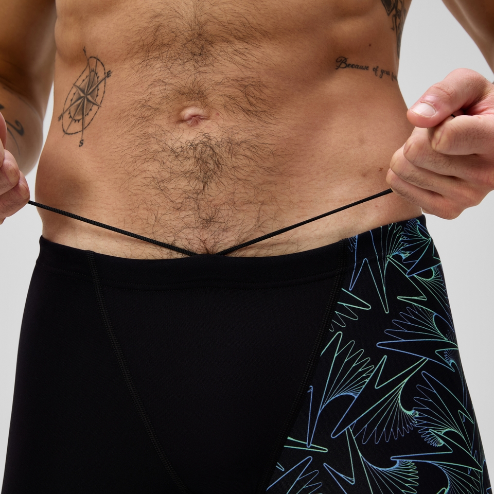 Men's Hyperboom Splice Jammer Black/Green