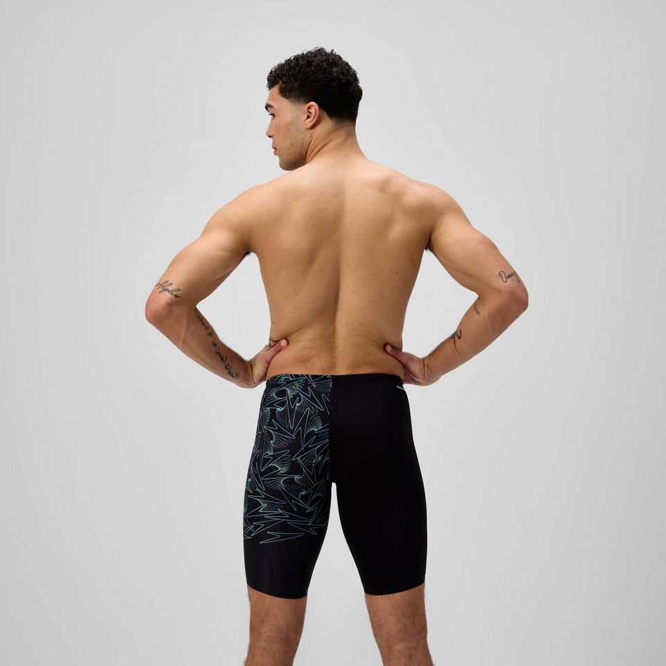 Men's Hyperboom Splice Jammer Black/Green