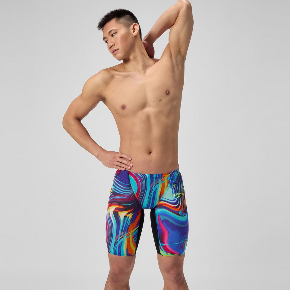 Men's Fastskin LZR Pure Intent 2.0 Jammer Black/Red