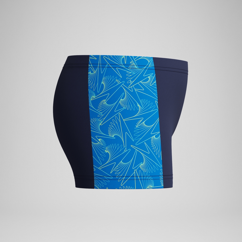 Boys Hyperboom Panel Aquashort Navy/Blue