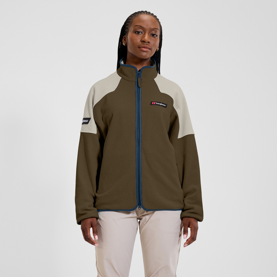 Unisex 1997 Fleece Jacket - Brown/Grey
