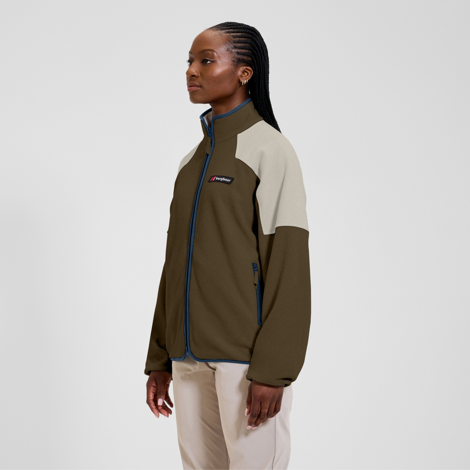 Unisex 1997 Fleece Jacket - Brown/Grey