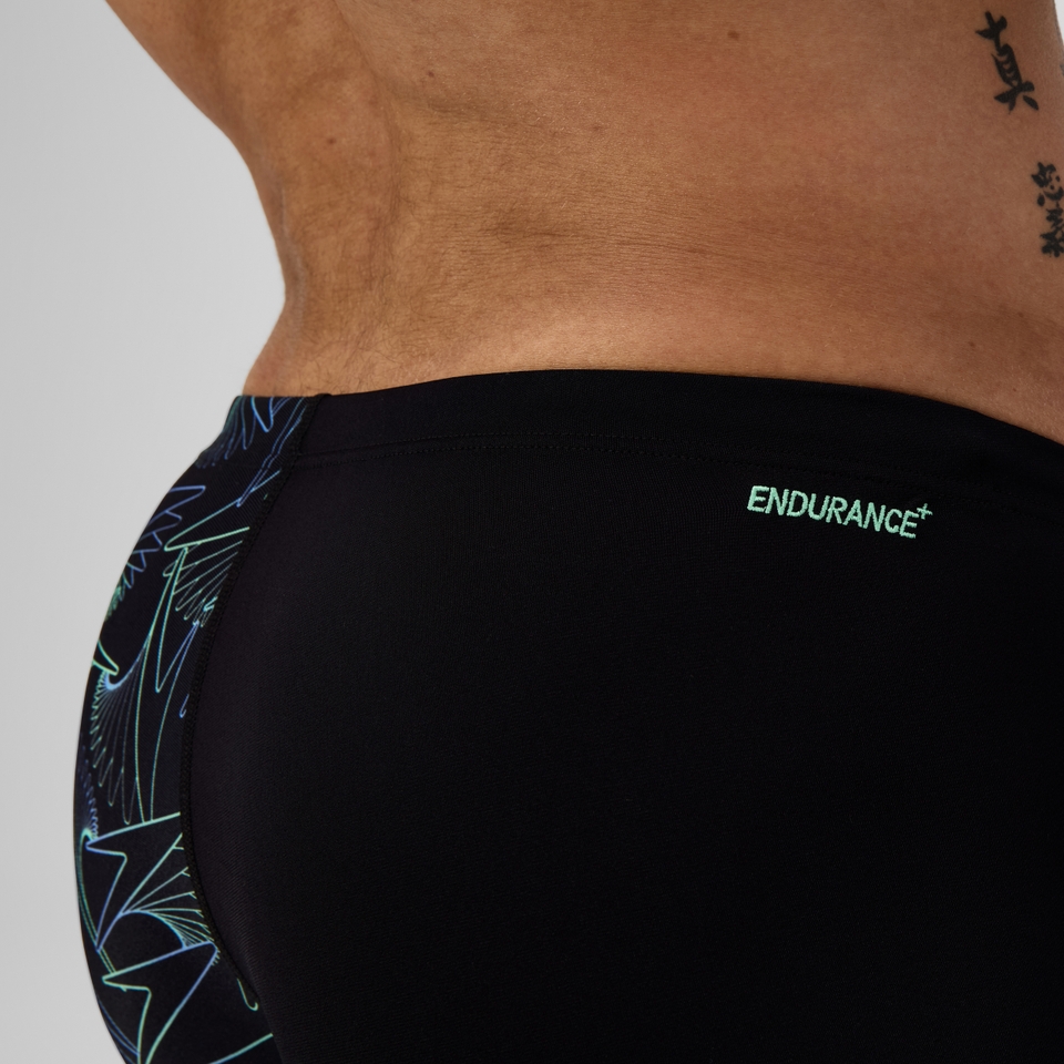 Men's Hyperboom V-Cut Aquashort Black/Green