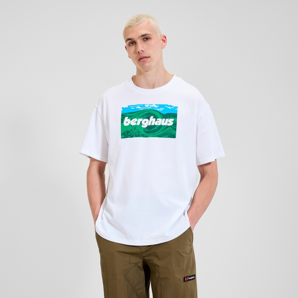 Unisex Twisted Skies Tee - White
