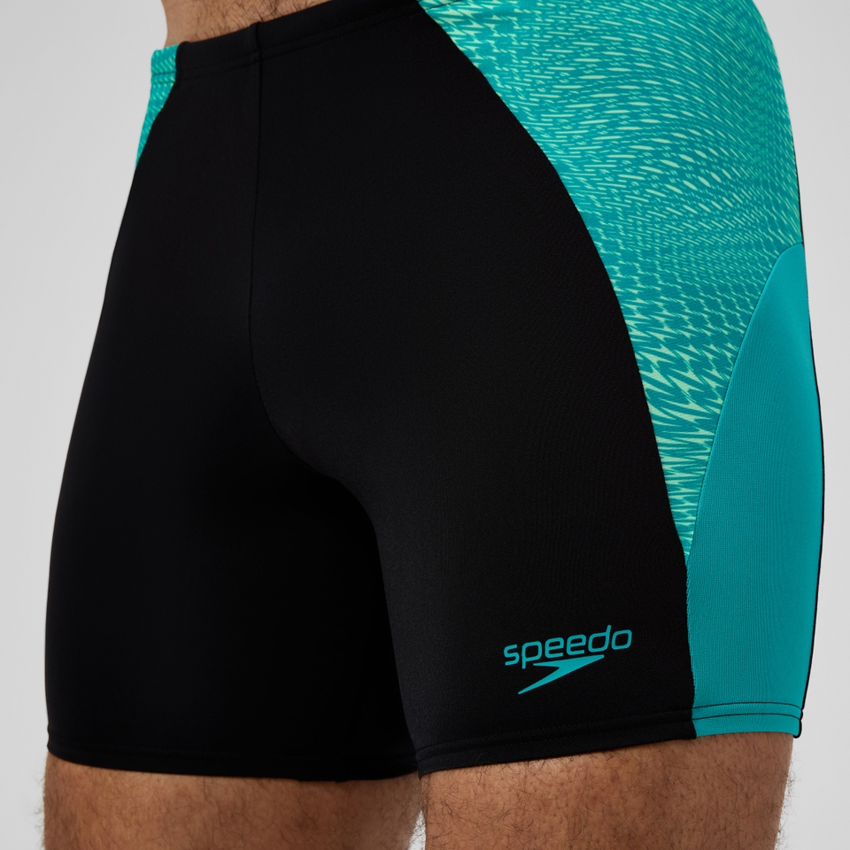 Men's Endurance+ MAX Splice Mid Jammer Black/Turquoise