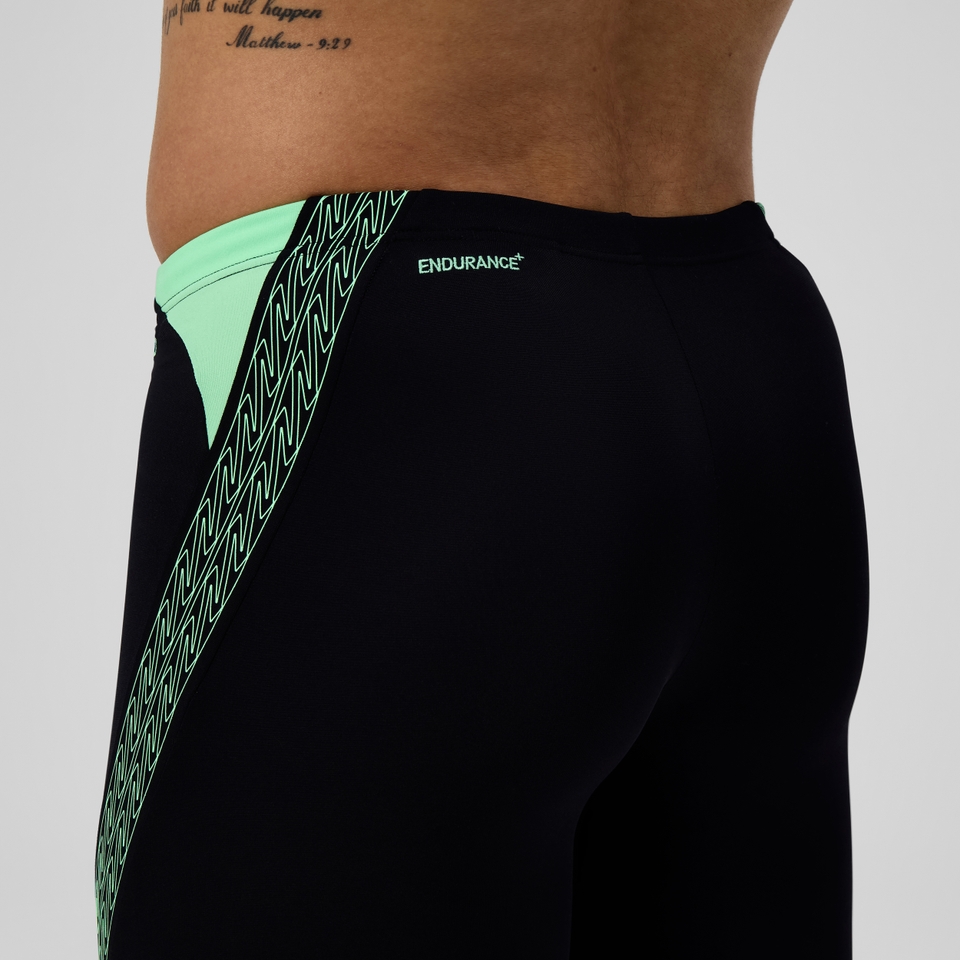 Men's Hyperboom Splice Jammer Black/Green