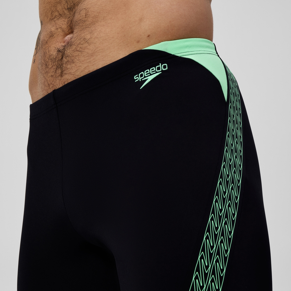 Men's Hyperboom Splice Jammer Black/Green