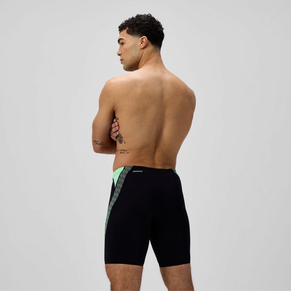 Men's Hyperboom Splice Jammer Black/Green