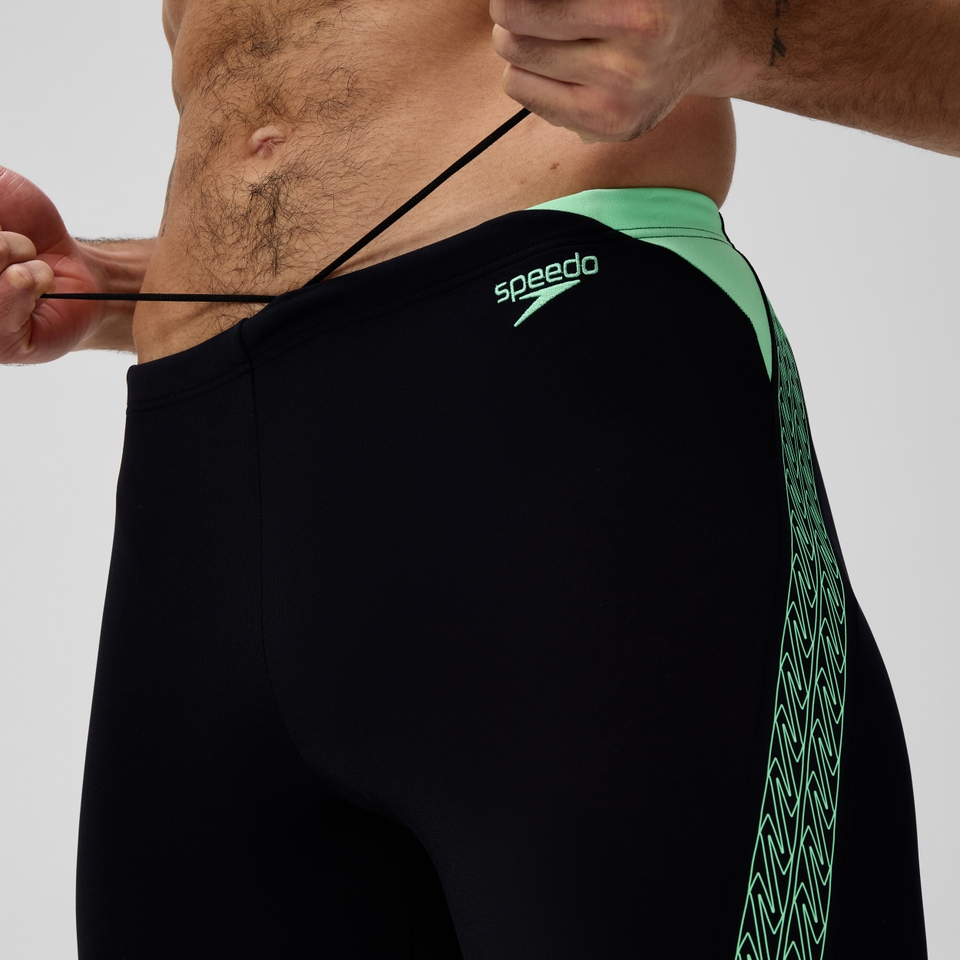 Men's Hyperboom Splice Jammer Black/Green