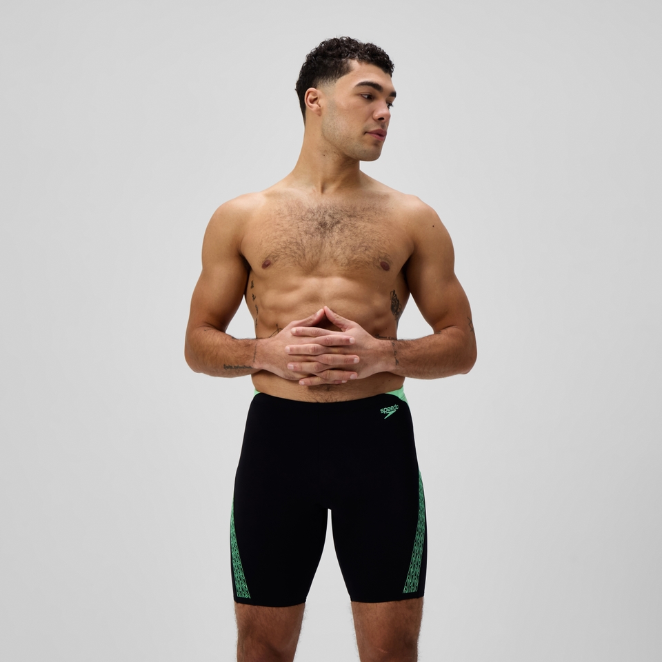 Men's Hyperboom Splice Jammer Black/Green