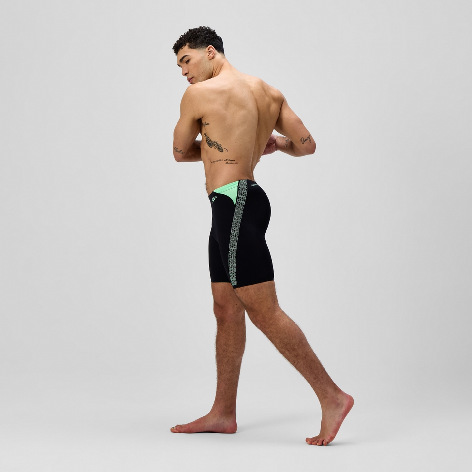 Men's Hyperboom Splice Jammer Black/Green