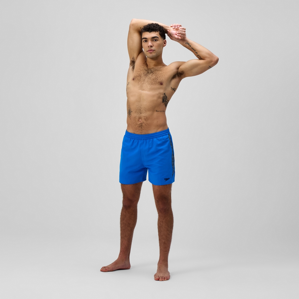 Men's Hyperboom Splice 40cm Swim Shorts Blue/Navy