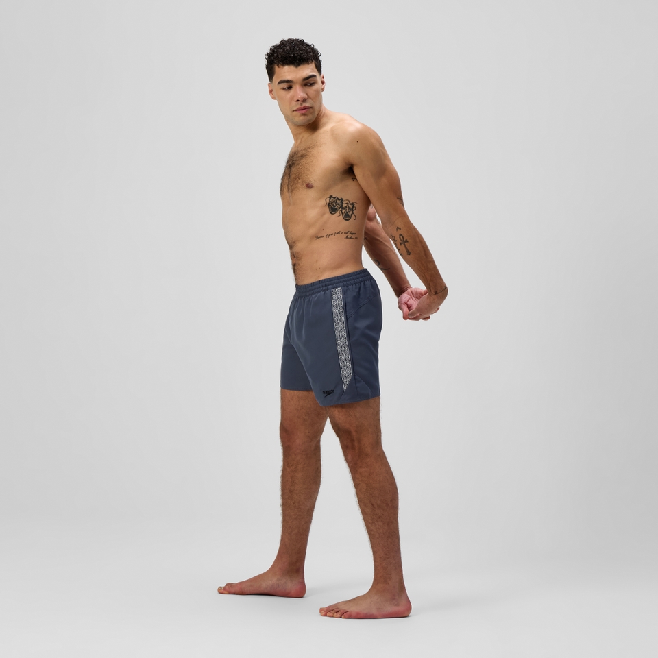 Men's Hyperboom Splice 40cm Swim Shorts Grey
