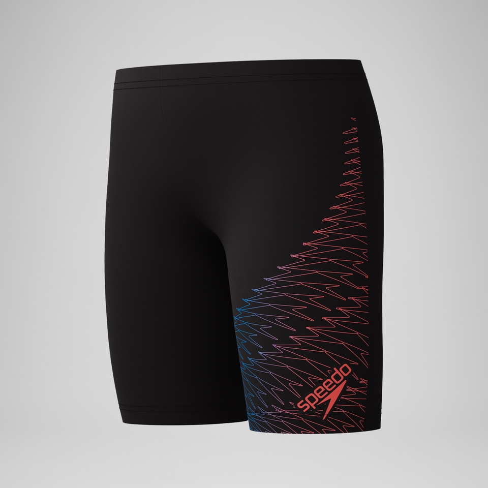 Boys Medley Logo Jammer Black/Orange