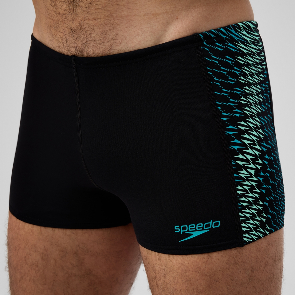 Men's Endurance+ MAX Tech Panel Aquashort Black/Turquoise