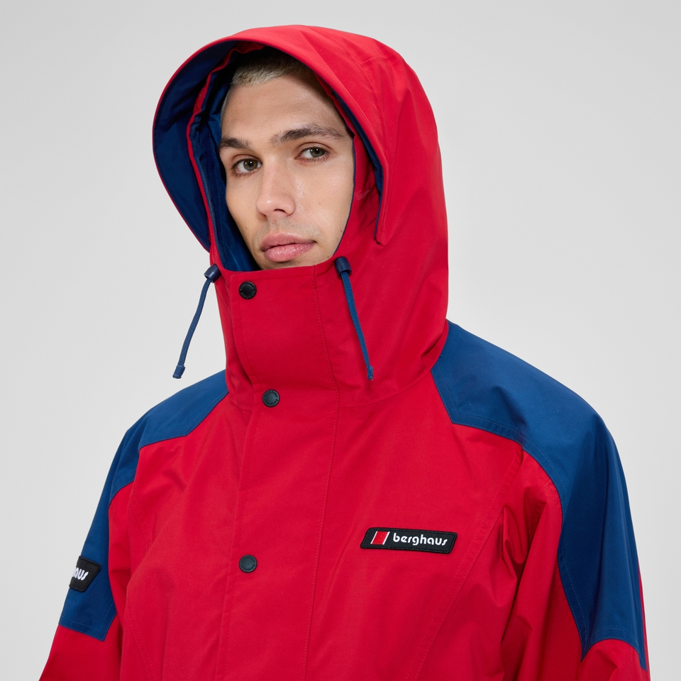 Unisex Meru Mountain Jacket - Red/Blue