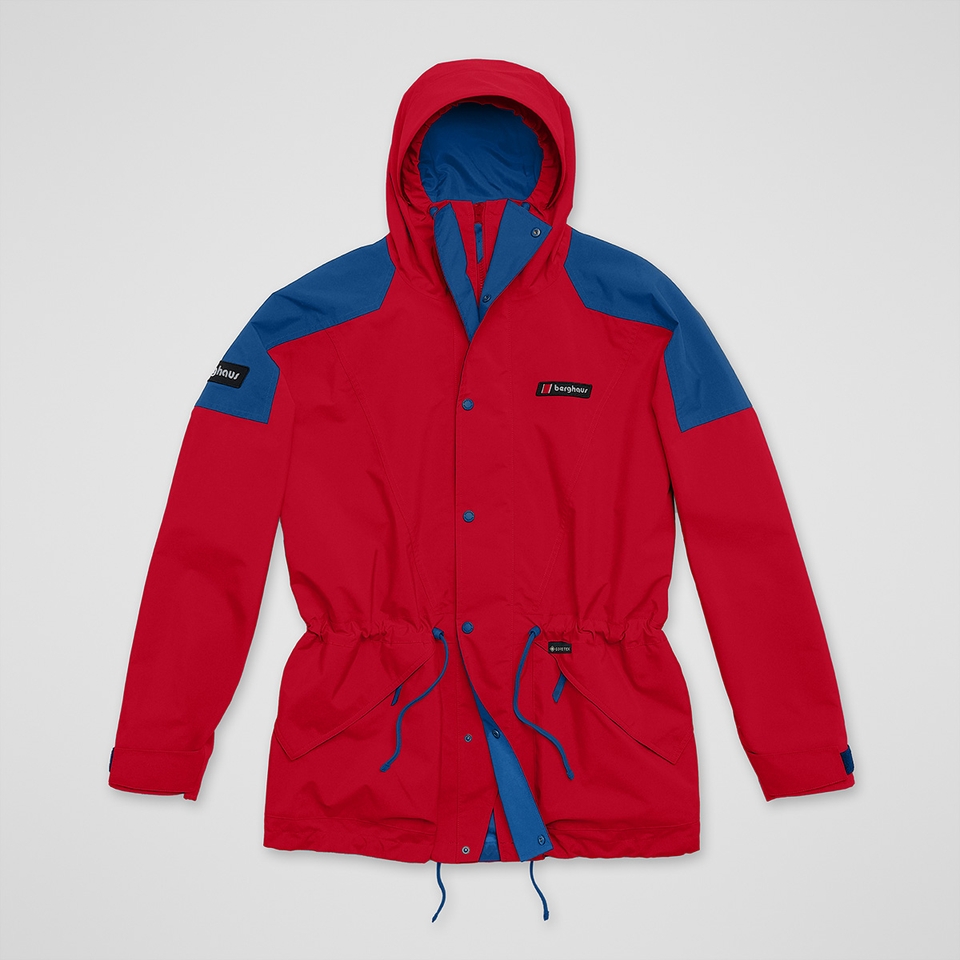 Unisex Meru Mountain Jacket - Red/Blue
