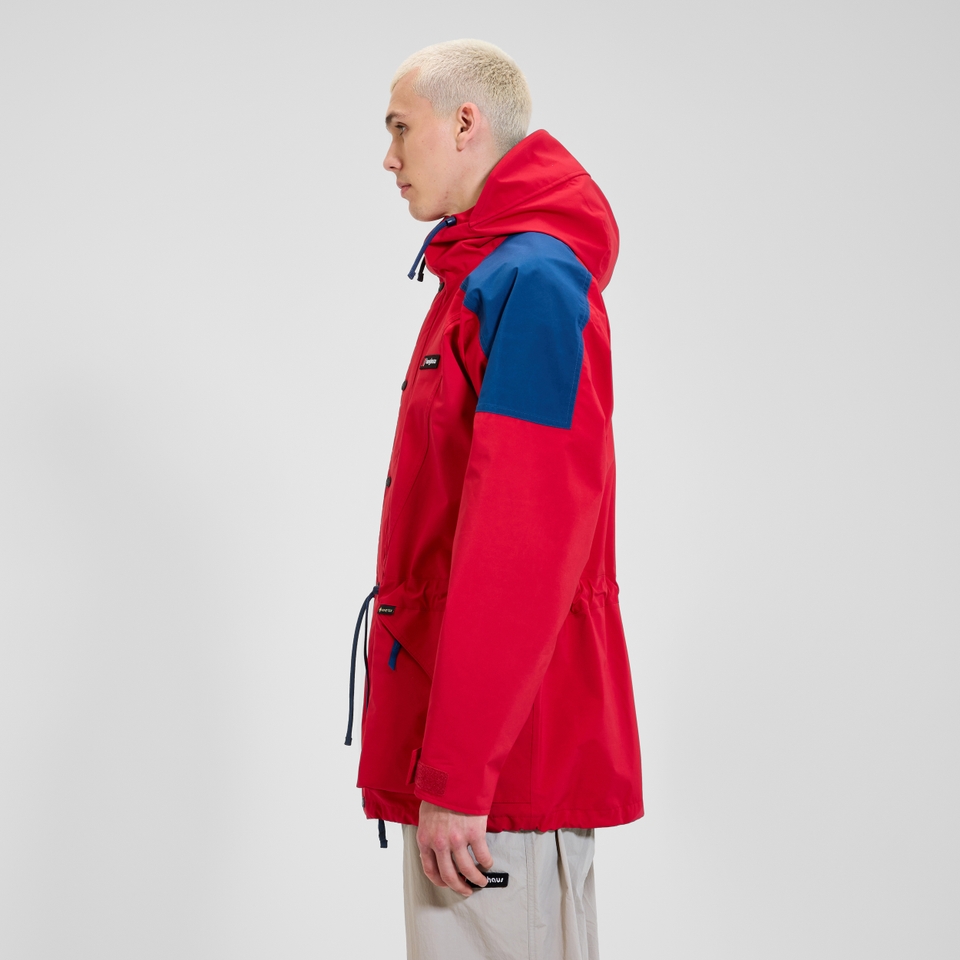 Unisex Meru Mountain Jacket - Red/Blue