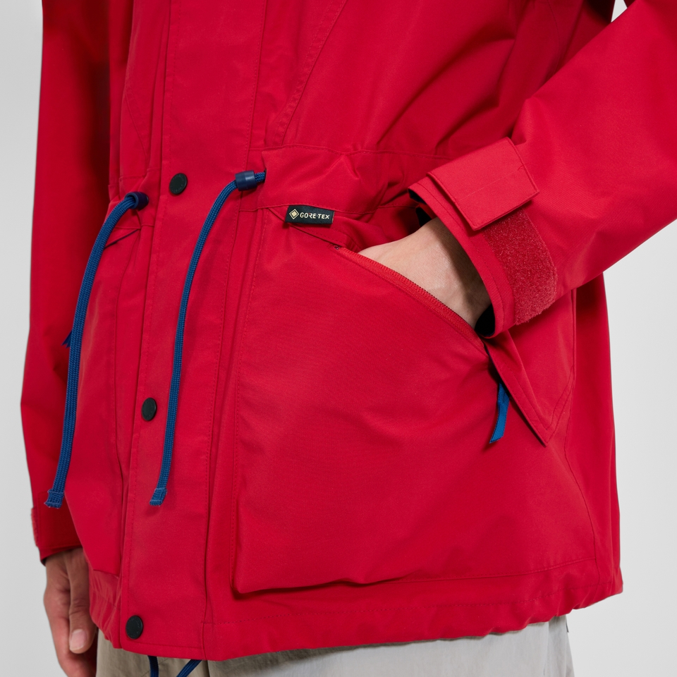 Unisex Meru Mountain Jacket - Red/Blue