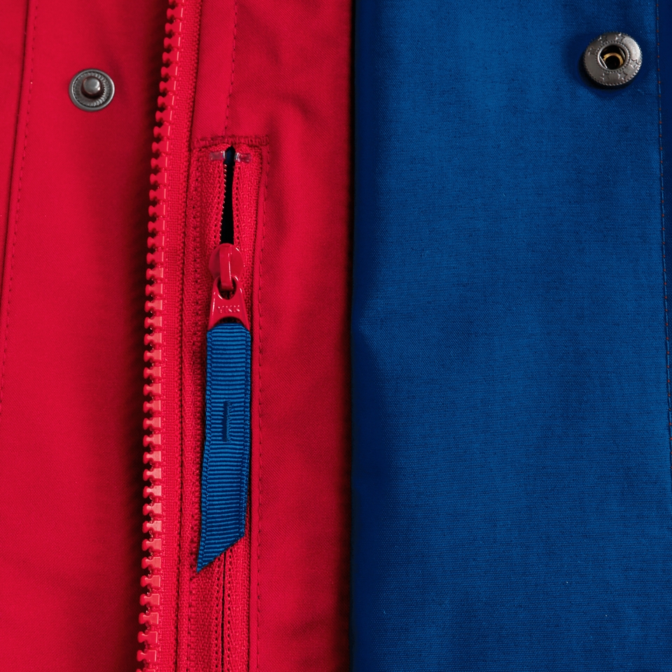 Unisex Meru Mountain Jacket - Red/Blue