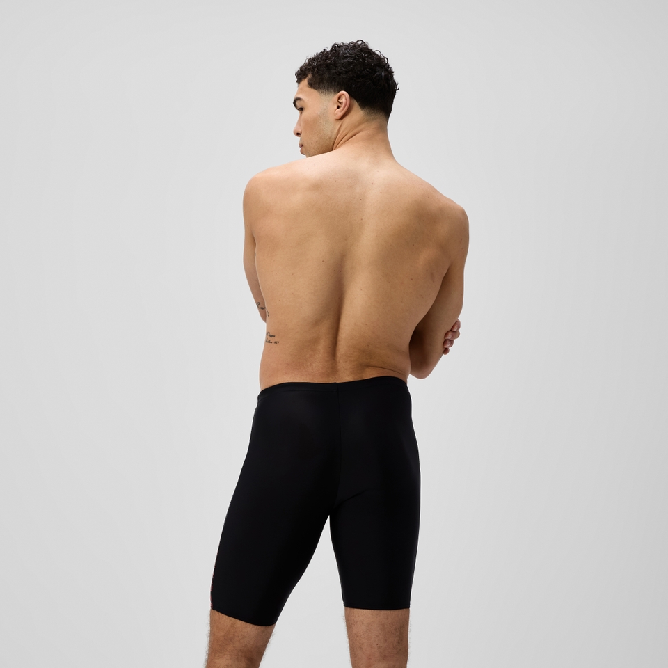 Men's Medley Logo Jammer Black/Orange