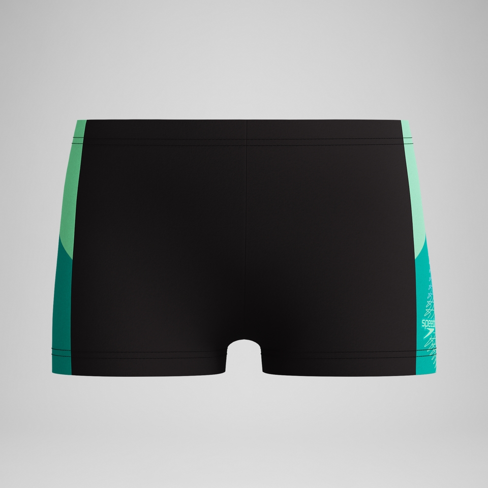 Boys Dive Aquashort Black/Dark Grey