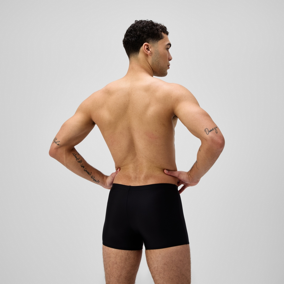Herren Medley Aquashorts mit Logo Schwarz