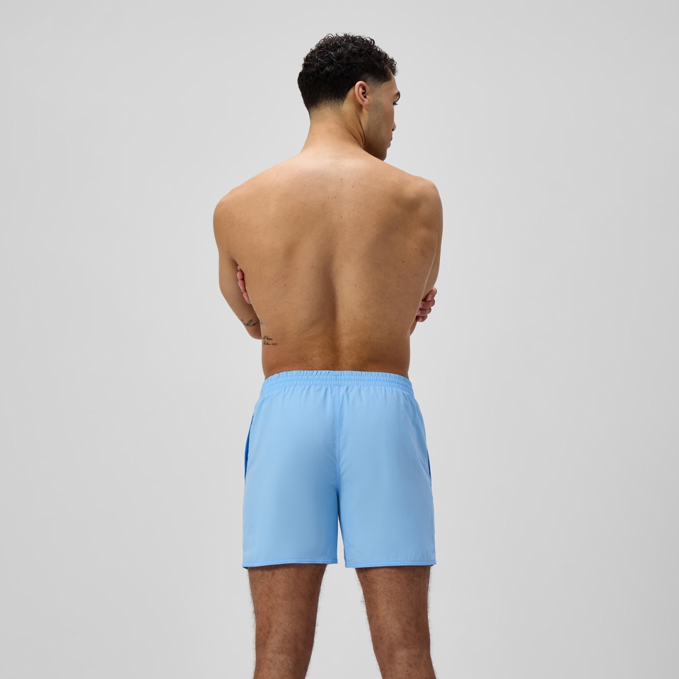 Men's Essential Solid 40cm Swim Shorts Blue