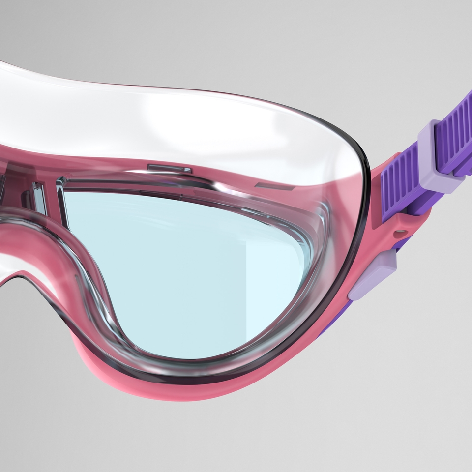 Kinder Biofuse 2.0 Schwimmmaske Pink/Grau