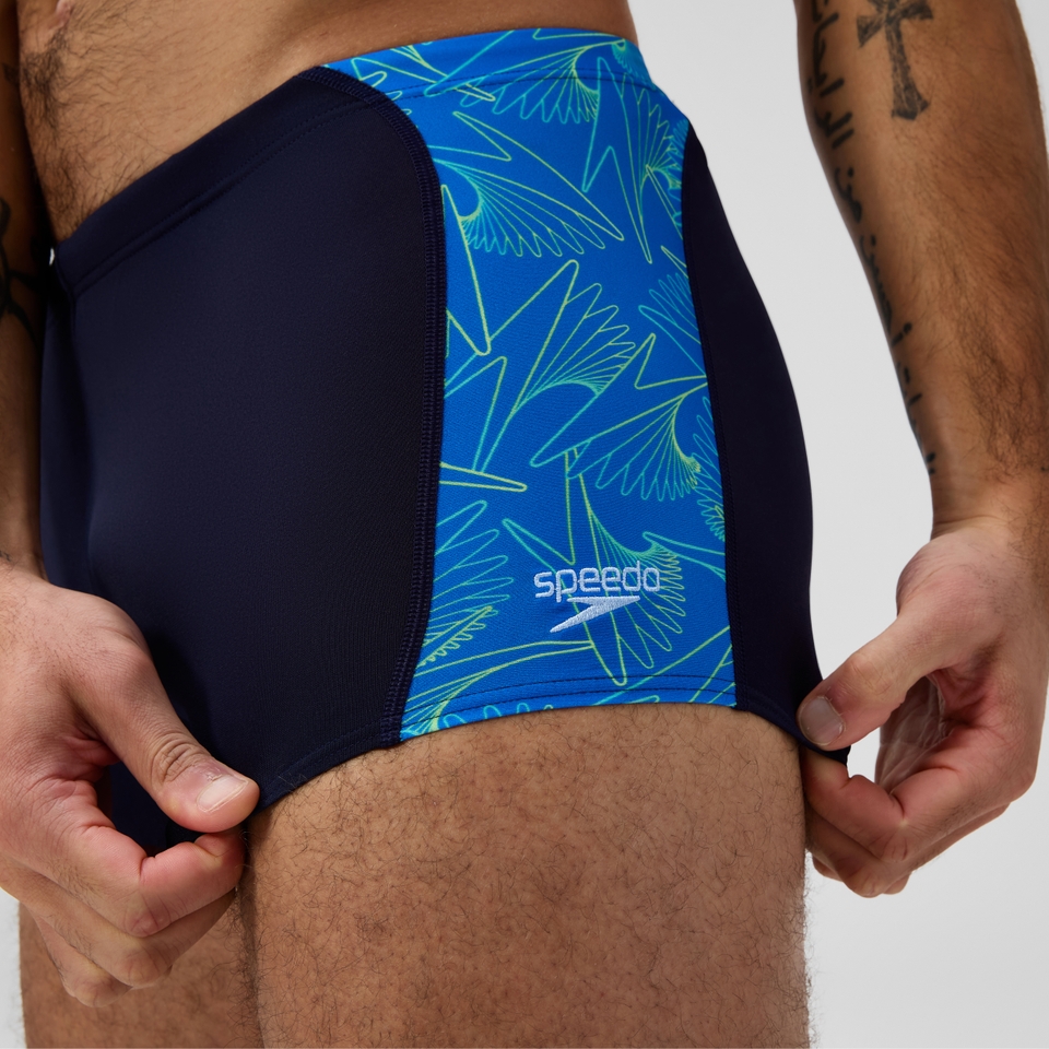 Boxer de bain Homme Hyperboom Panel bleu marine/bleu