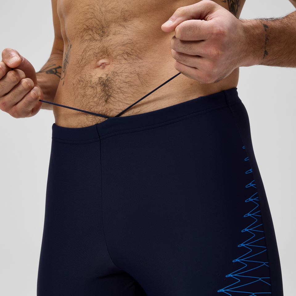Jammer Homme Medley Logo bleu marine/bleu