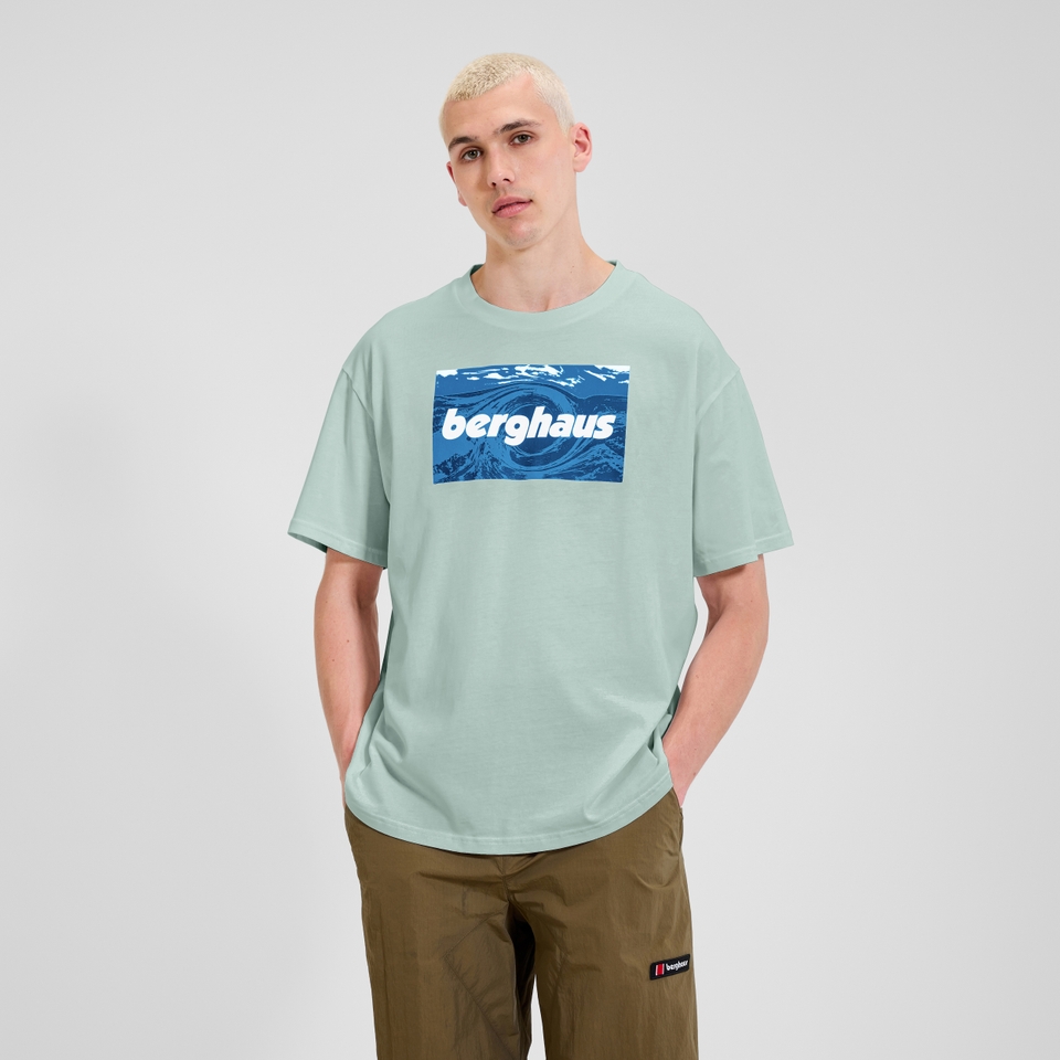 Unisex Twisted Skies Tee - Green