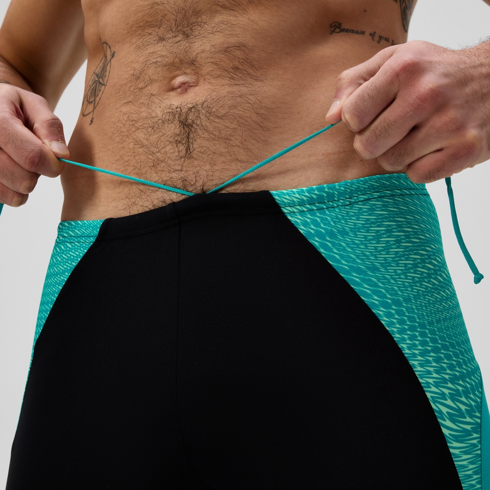 Men's Endurance+ MAX Splice Jammer Black/Turquoise