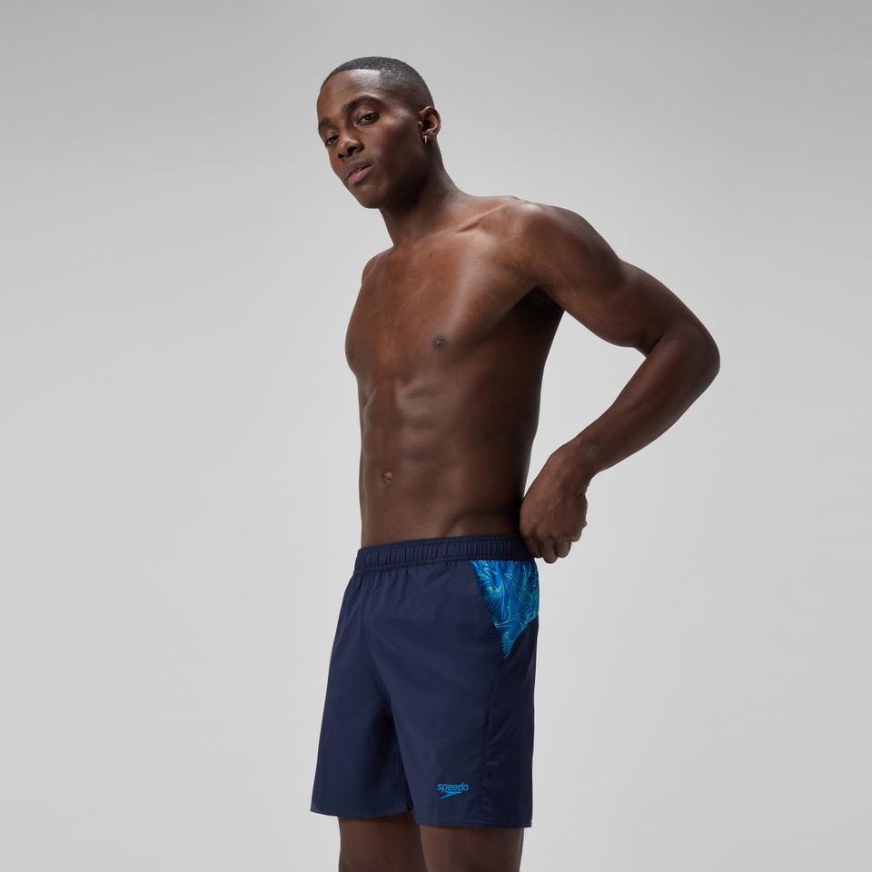 Men's Xpress Lite Panel 40cm Swim Shorts Navy/Blue