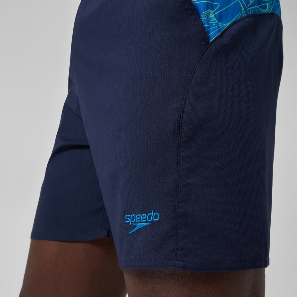 Men's Xpress Lite Panel 40cm Swim Shorts Navy/Blue