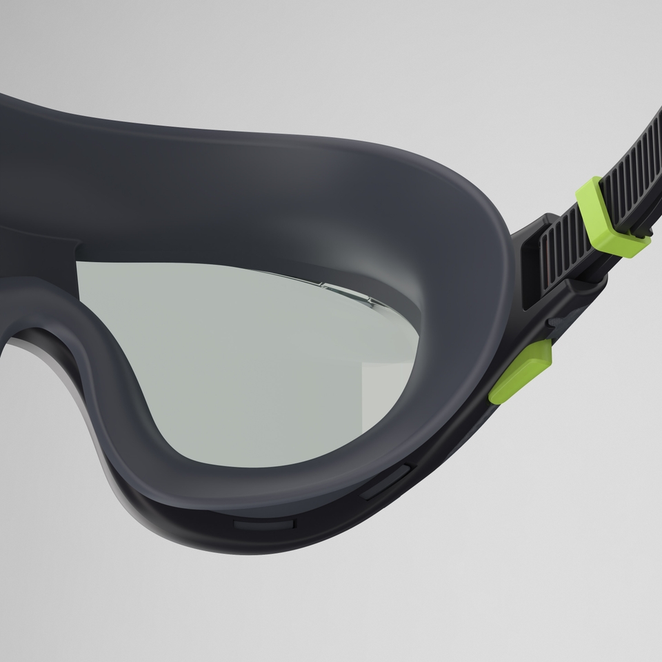Erwachsene Biofuse 2.0 Schwimmmaske Schwarz/Grau