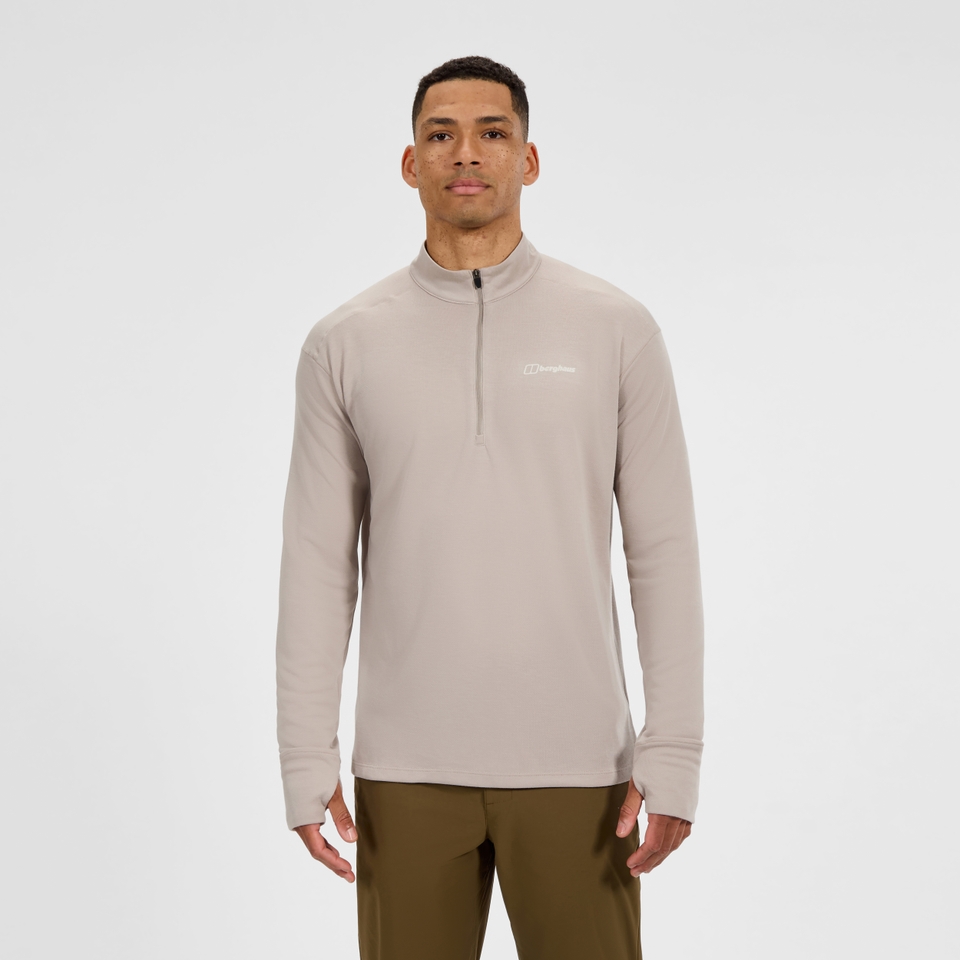 Ivyhill Half Zip Oberteil für Herren - Grau