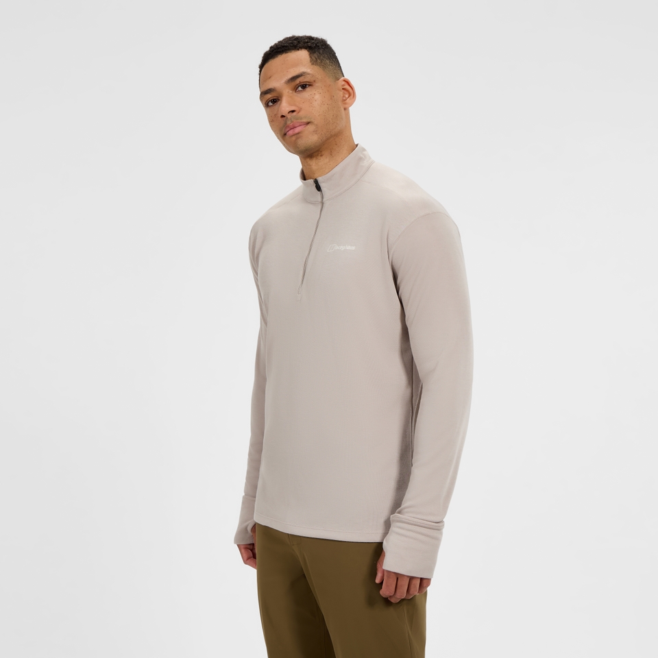 Ivyhill Half Zip Oberteil für Herren - Grau