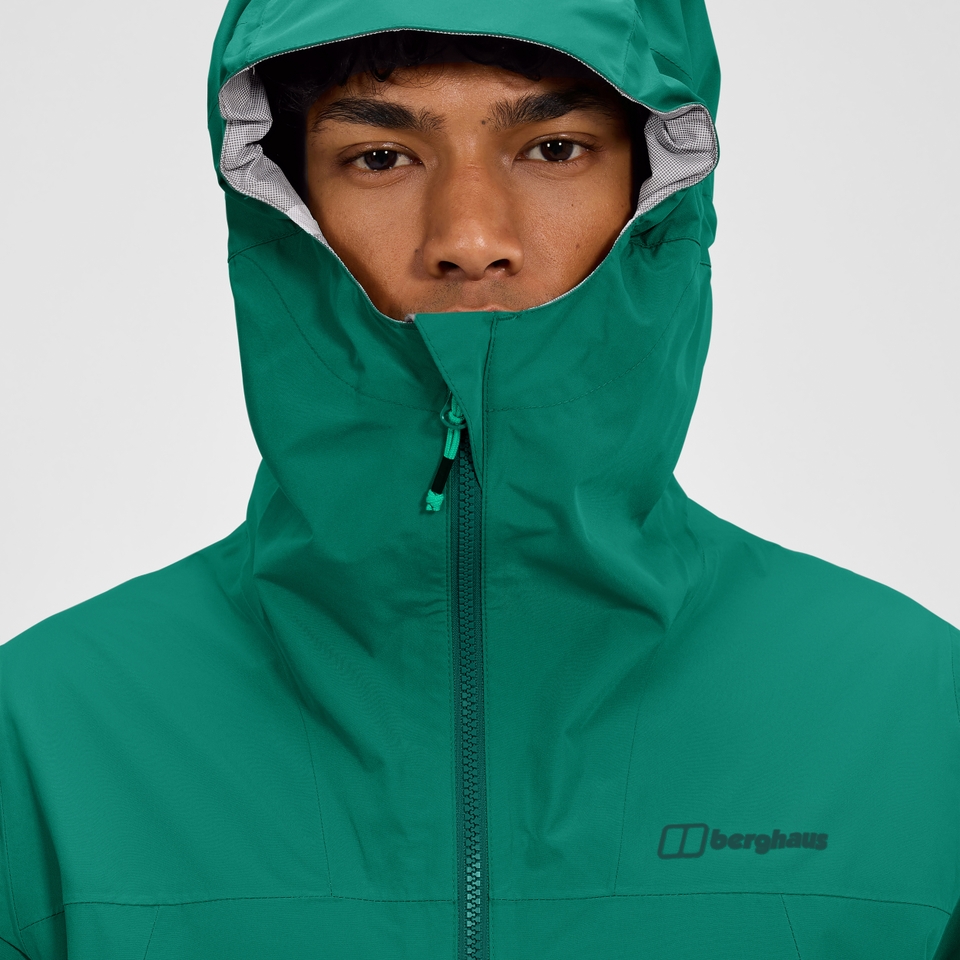 Men's Deluge Pro 3.0 Waterproof Jacket  - Green
