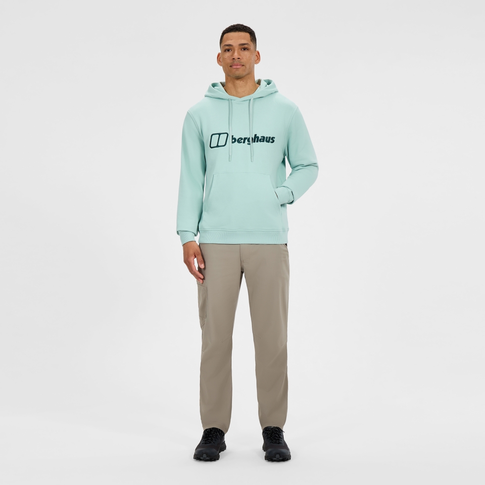 Men's Logo Hoody Light - Green